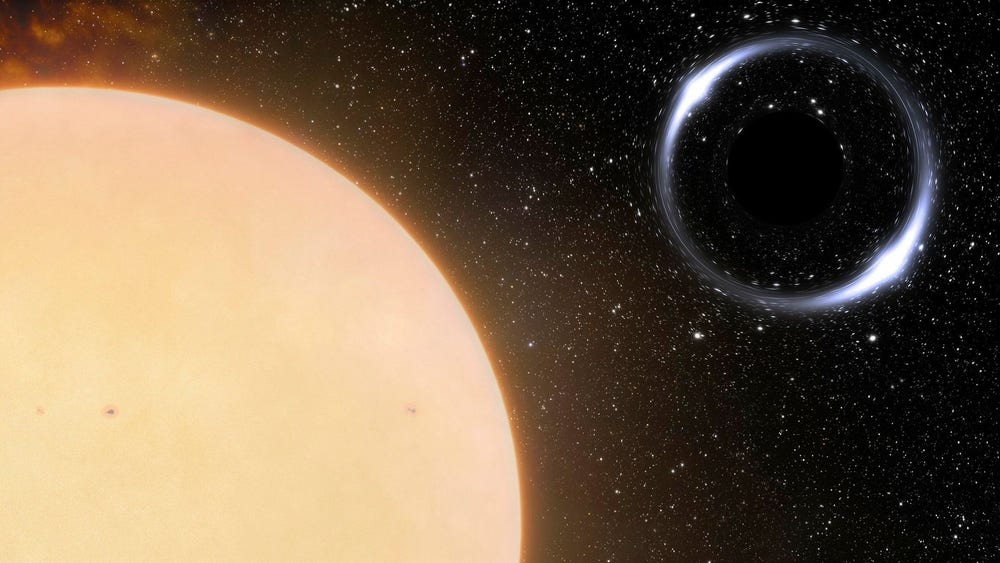 Astronomer har hittat det närmaste svarta hålet