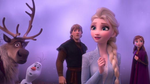 ”Frost 2” drog flest biobesökare i Sverige 2020.