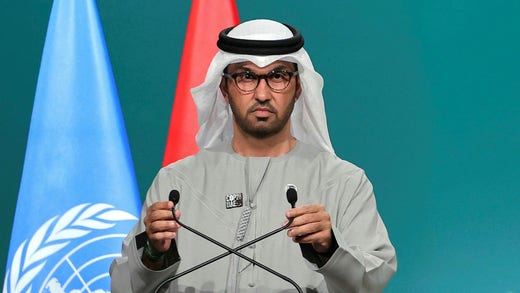 Sultan Al Jaber announced the agreement reached on Wednesday morning.