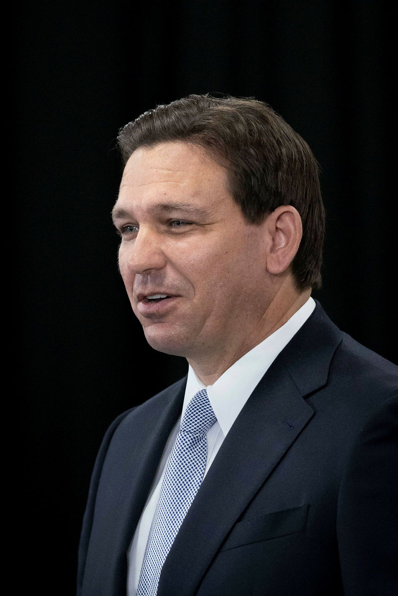 – Jag tror inte att det finns någon delstat som har visat samma ledarskap för högre utbildning, säger Ron DeSantis.