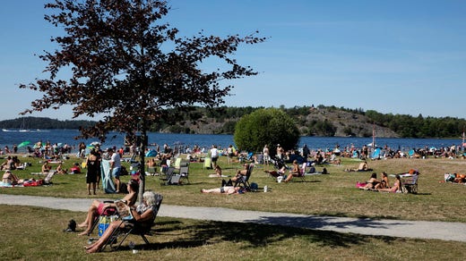 Sätrabadet i Stockholm.