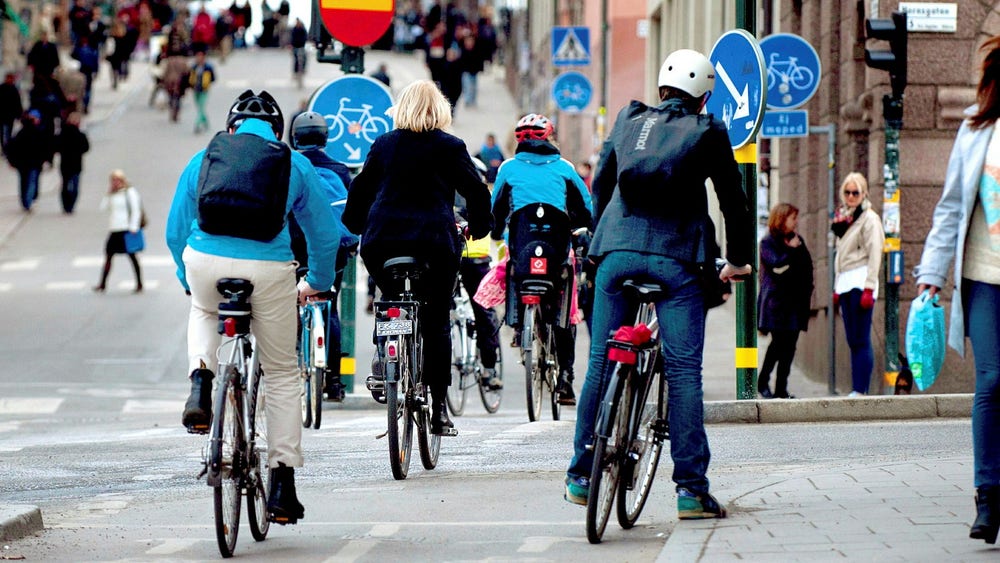 Förslag: Pop up-lösningar kan göra Stockholm till en bättre cykelstad