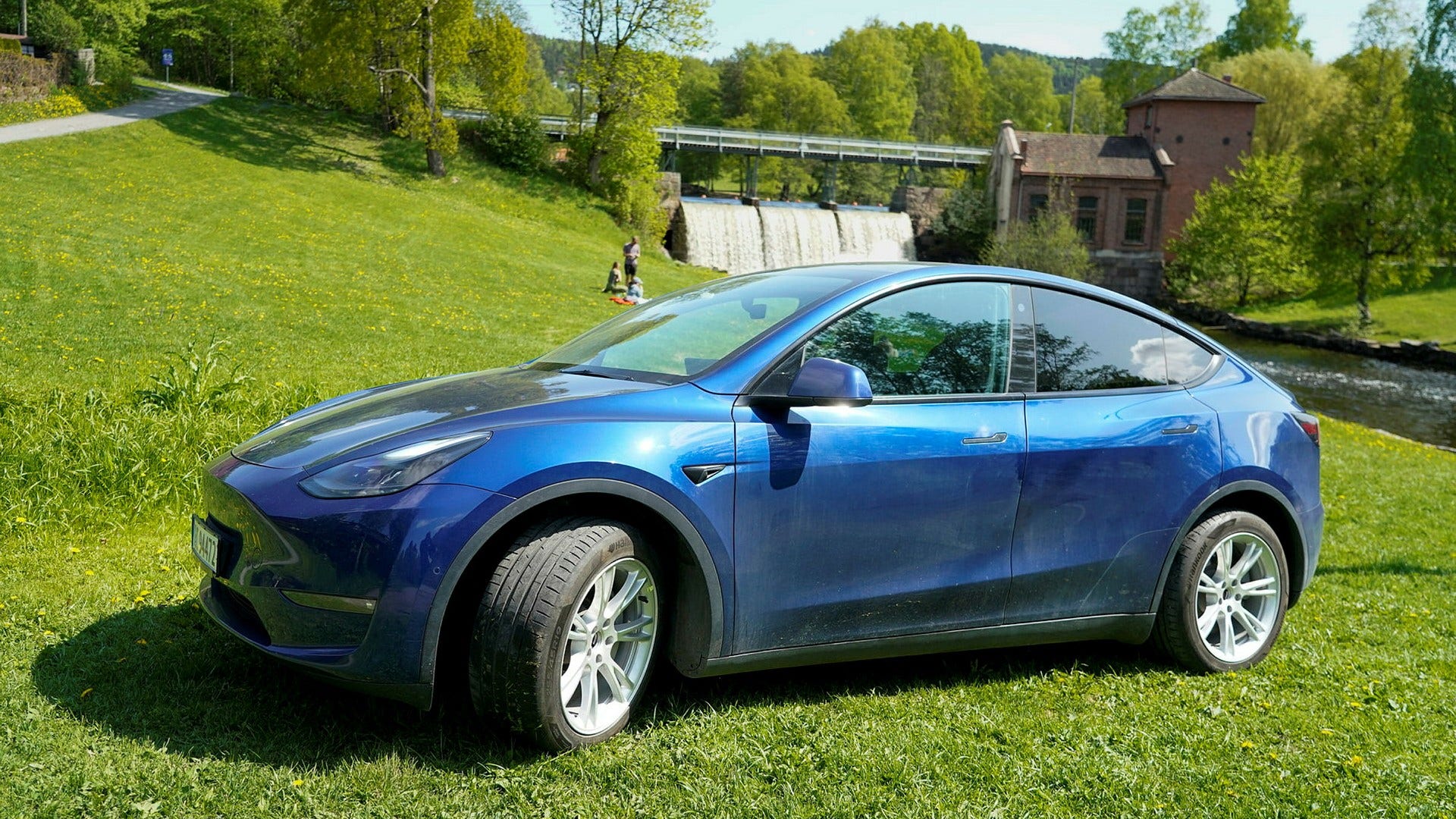 Tesla har kört om Volvo på listan över mest sålda elbilar. Här den bästsäljande modellen Y.