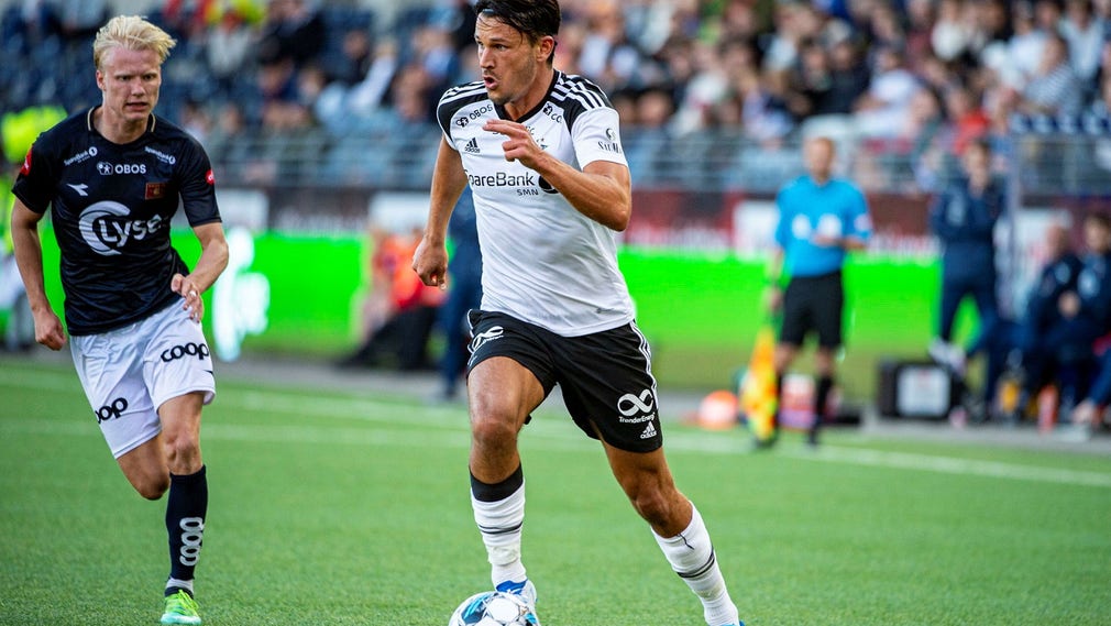 Stefano Vecchia i Rosenborgströjan. Arkivbild.