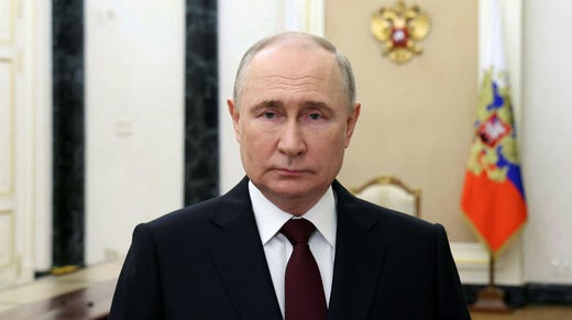 Il presidente russo Vladimir Putin.