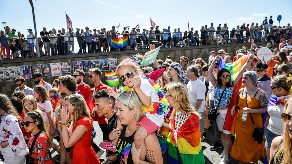 Prideparaden har haft uppehåll sedan 2019.