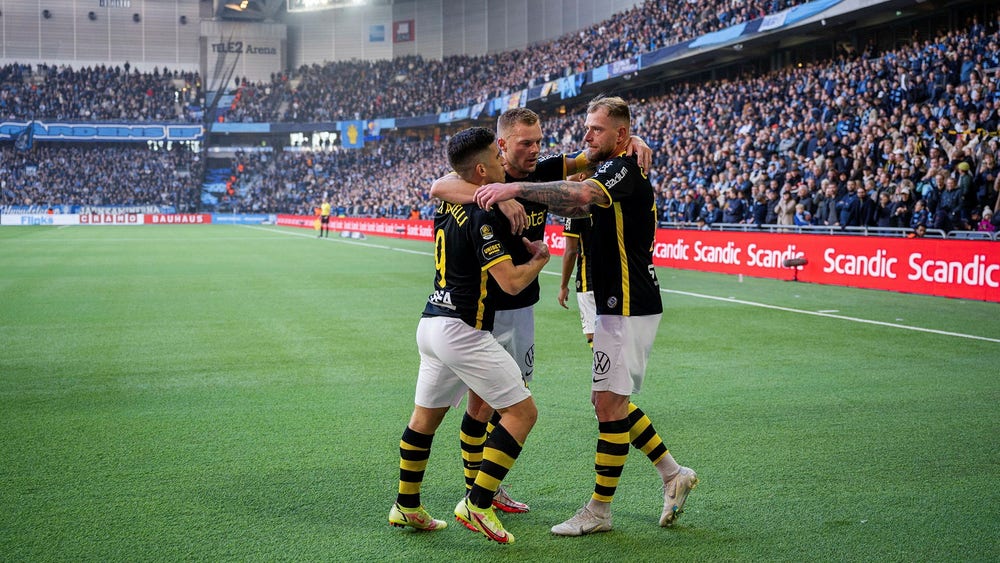AIK vann derbyt – Djurgården tappar i guldstriden