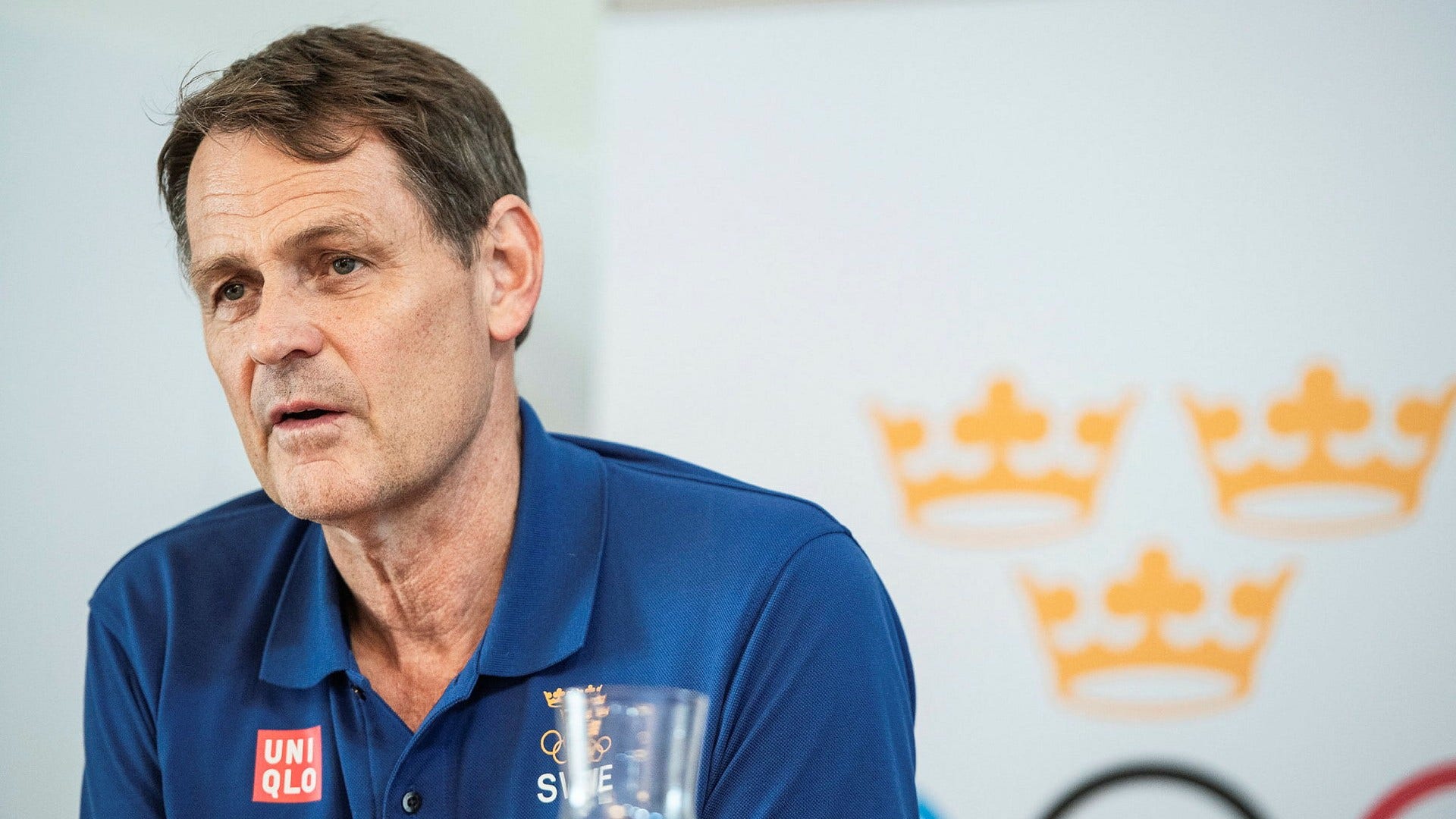SOK:s verksamhetschef Peter Reinebo tystades under Europeiska olympiska förbundets seminarium.