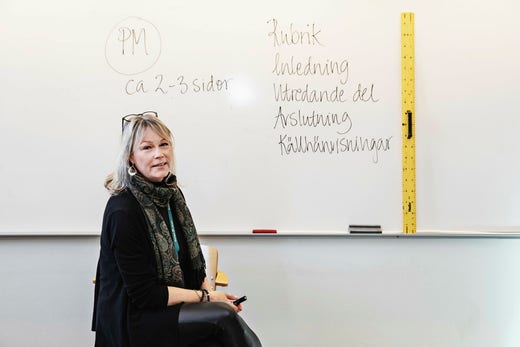 Anne Pihlo, 48 år, gymnasielärare i Borås.