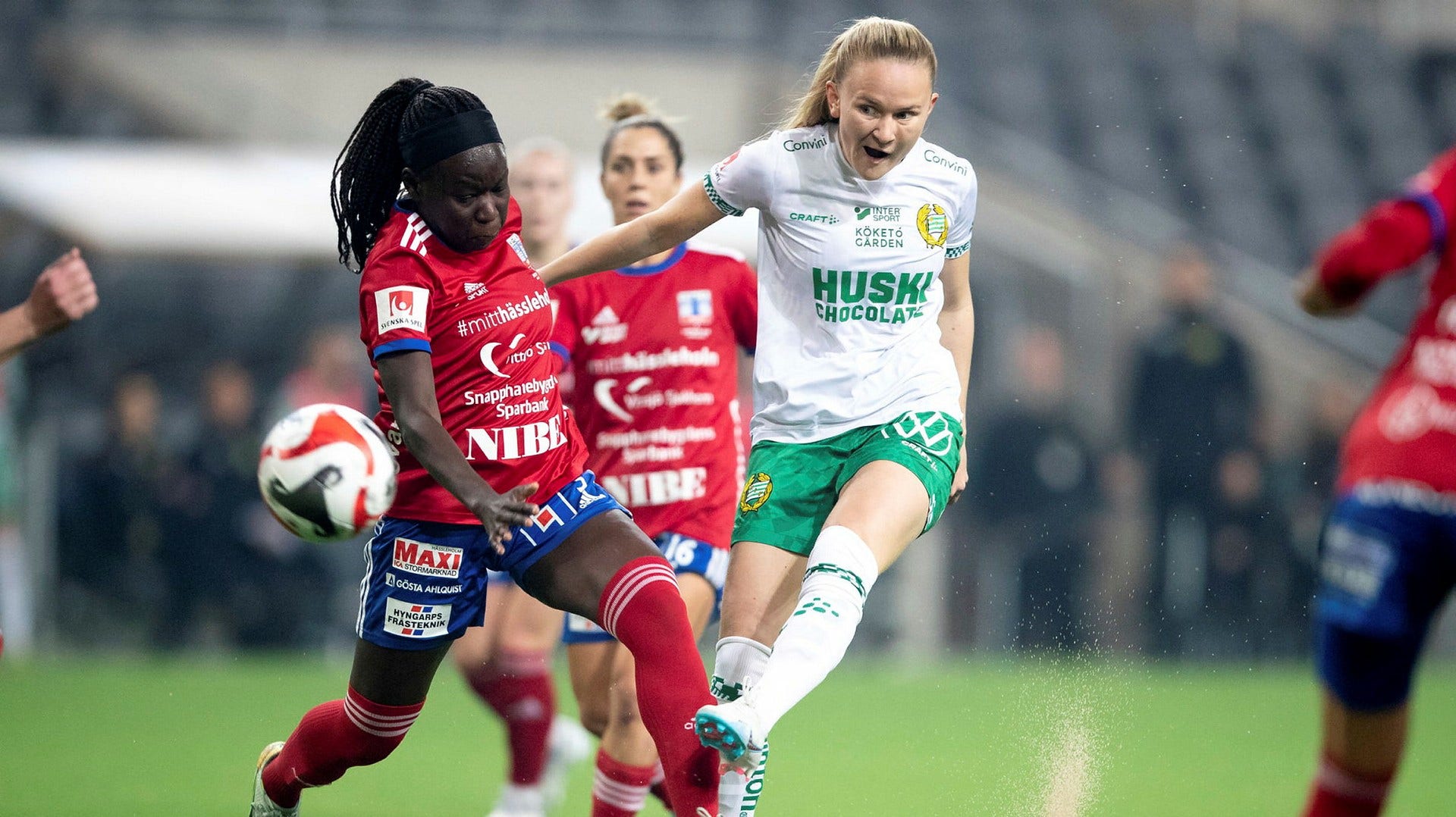 Hammarbys Matilda Vinberg har en sjanse i april-troppen til landslaget.