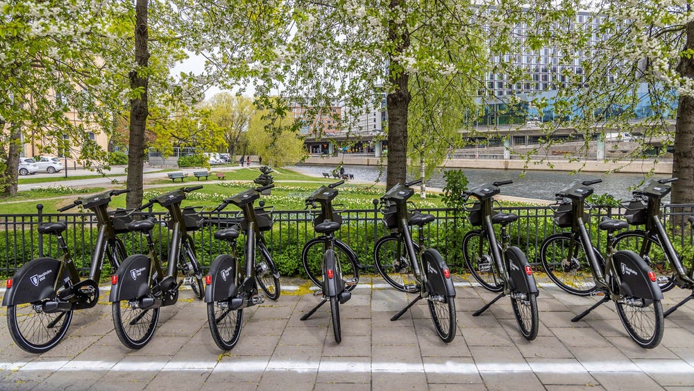 Uthyrning av cyklar i Stockholm stoppas av säkerhetsskäl