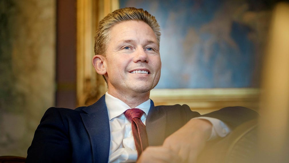 Försvarsminister Pål Jonson (M).