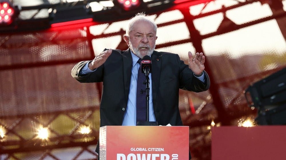 Lula da Silvas krav: Rika världen ska betala för att stoppa skövlingen