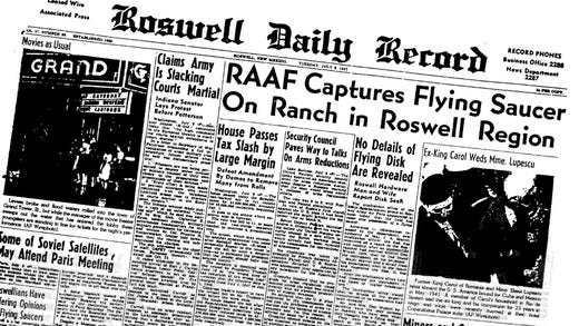 The Roswell Daily Record of July 8, 1947.