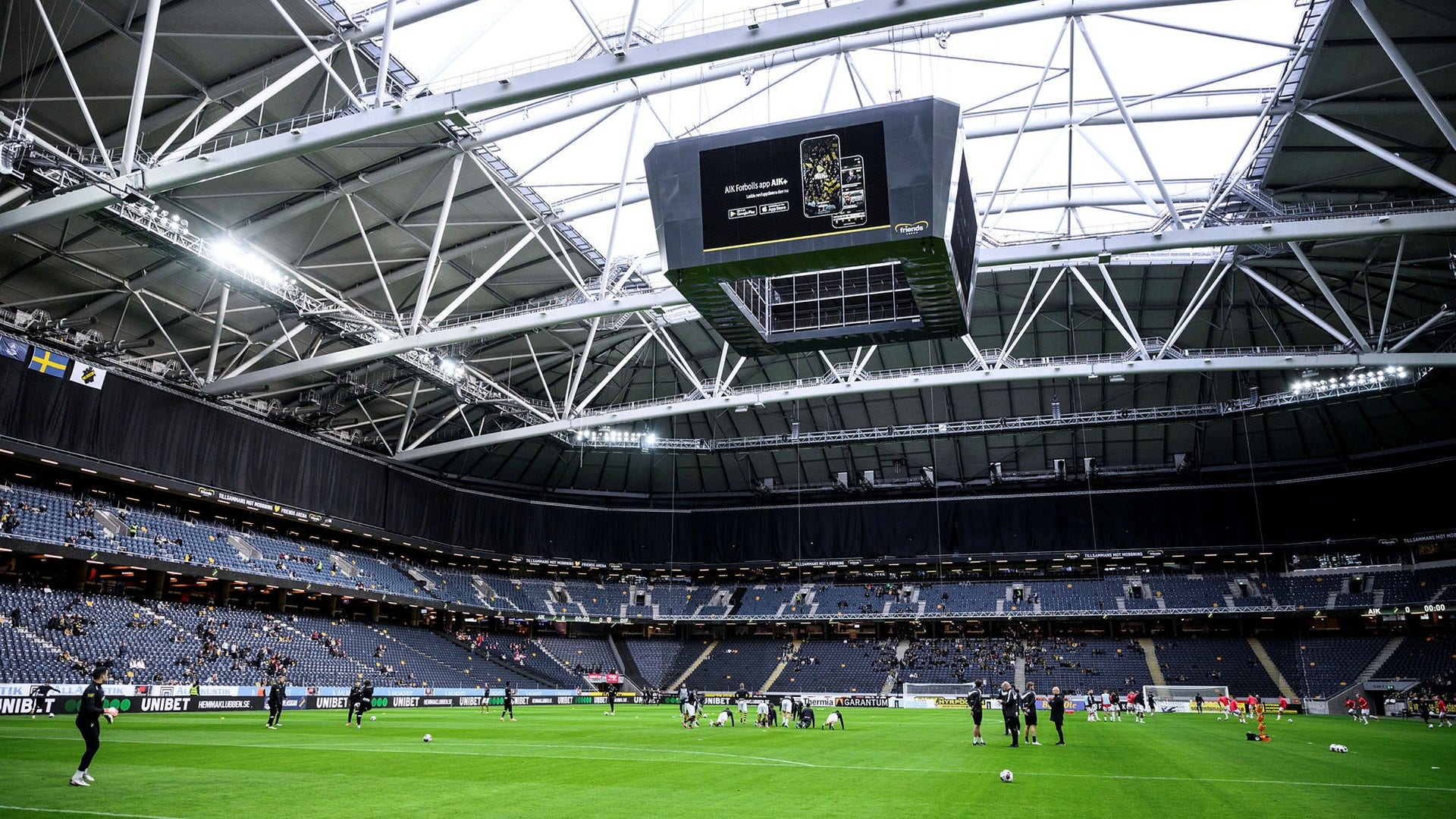 Rebuilt snow cannons will save friends’ arena grass