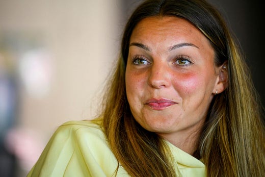”Häcken-tiden tror jag blev vändningen för mig”, berättar Johanna Rytting Kaneryd apropå hur hon kommit över sin prestationsångest.