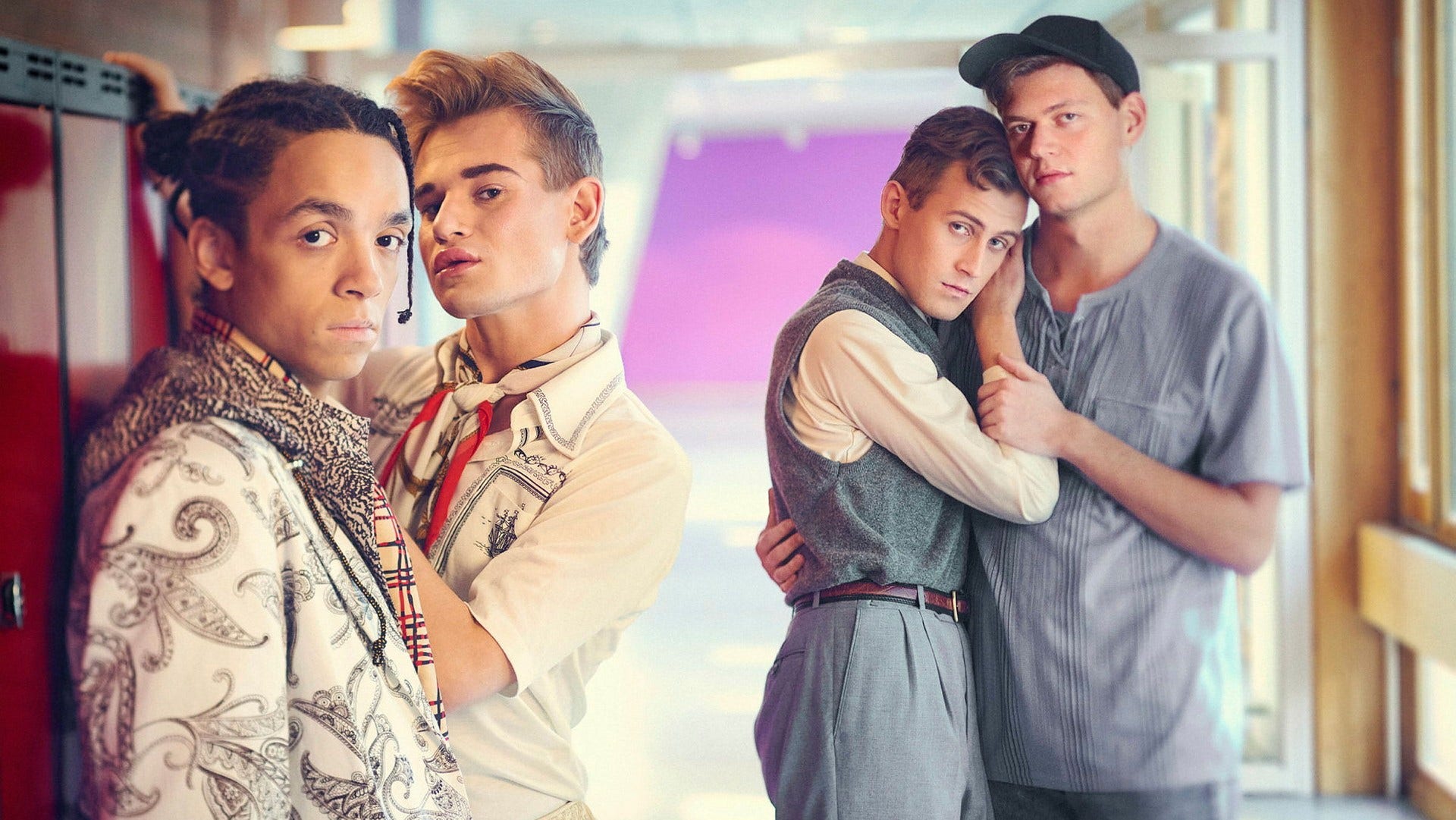 Joel Valois, Simon Kling, Johan Charles, Nino Forss.