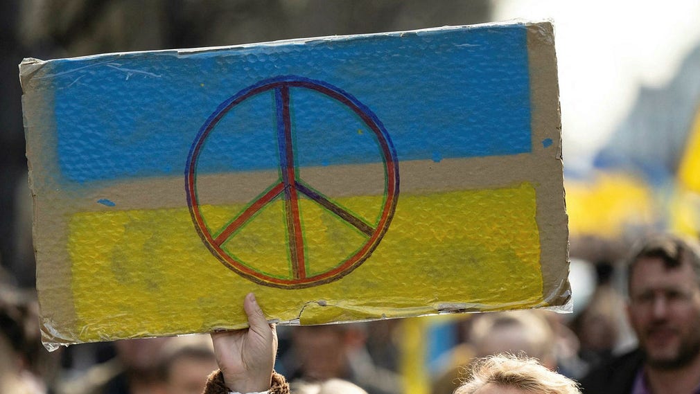 Till stöd för Ukraina.