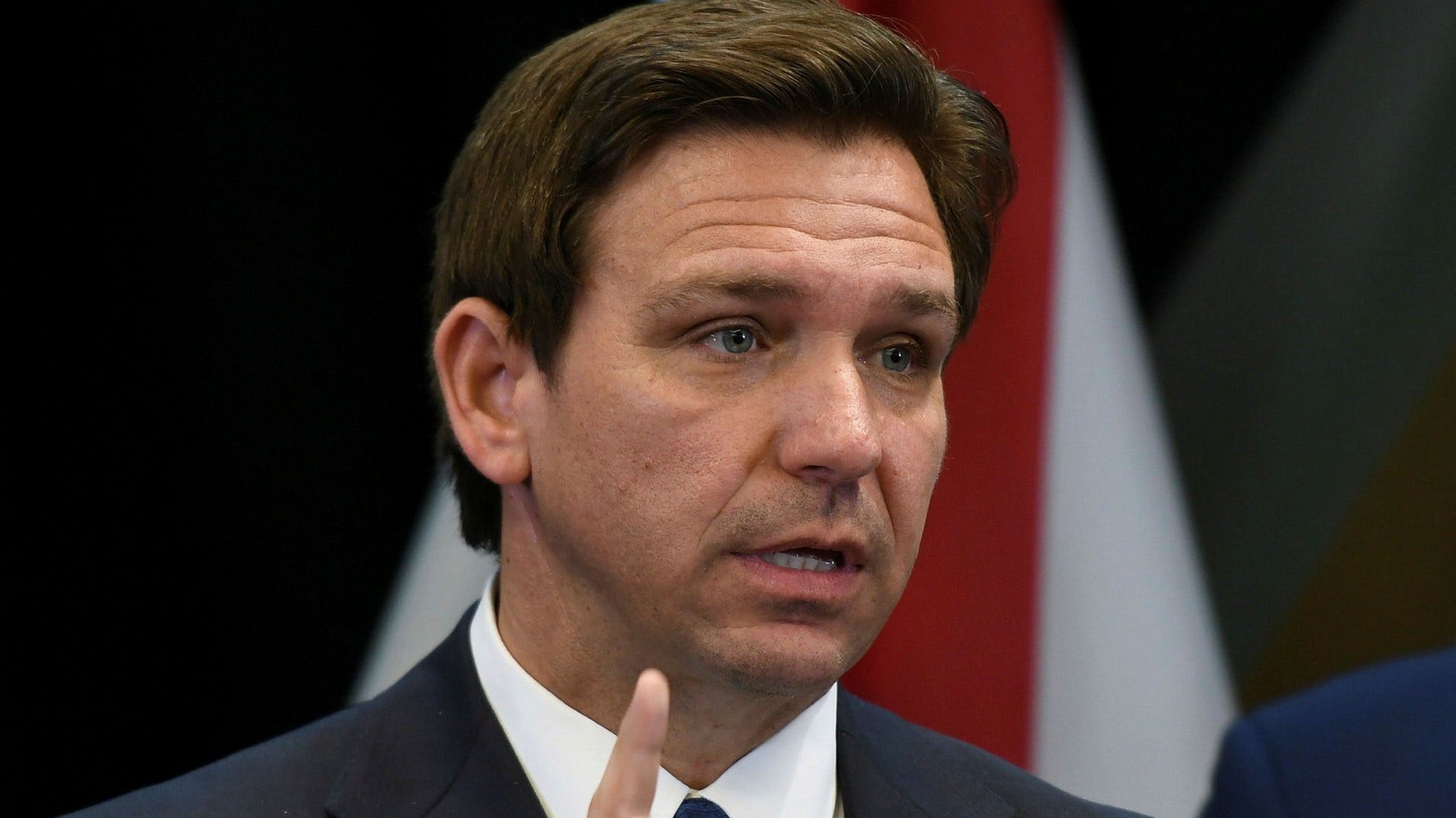 Floridas guvernör Ron DeSantis.