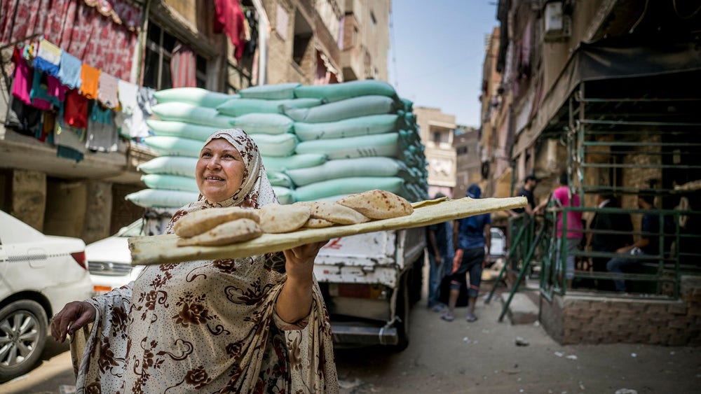 Ökad oro i Egypten när matpriserna rusar