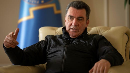 Ukrainas nationella säkerhetsrådgivare Oleksij Danilov.