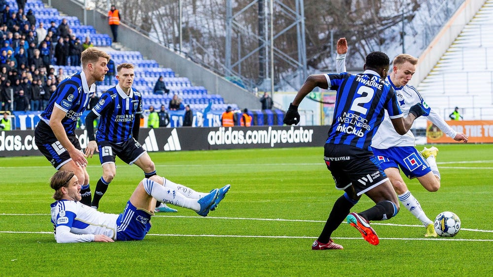 Victor Linds första mål – räddade poäng till Norrköping