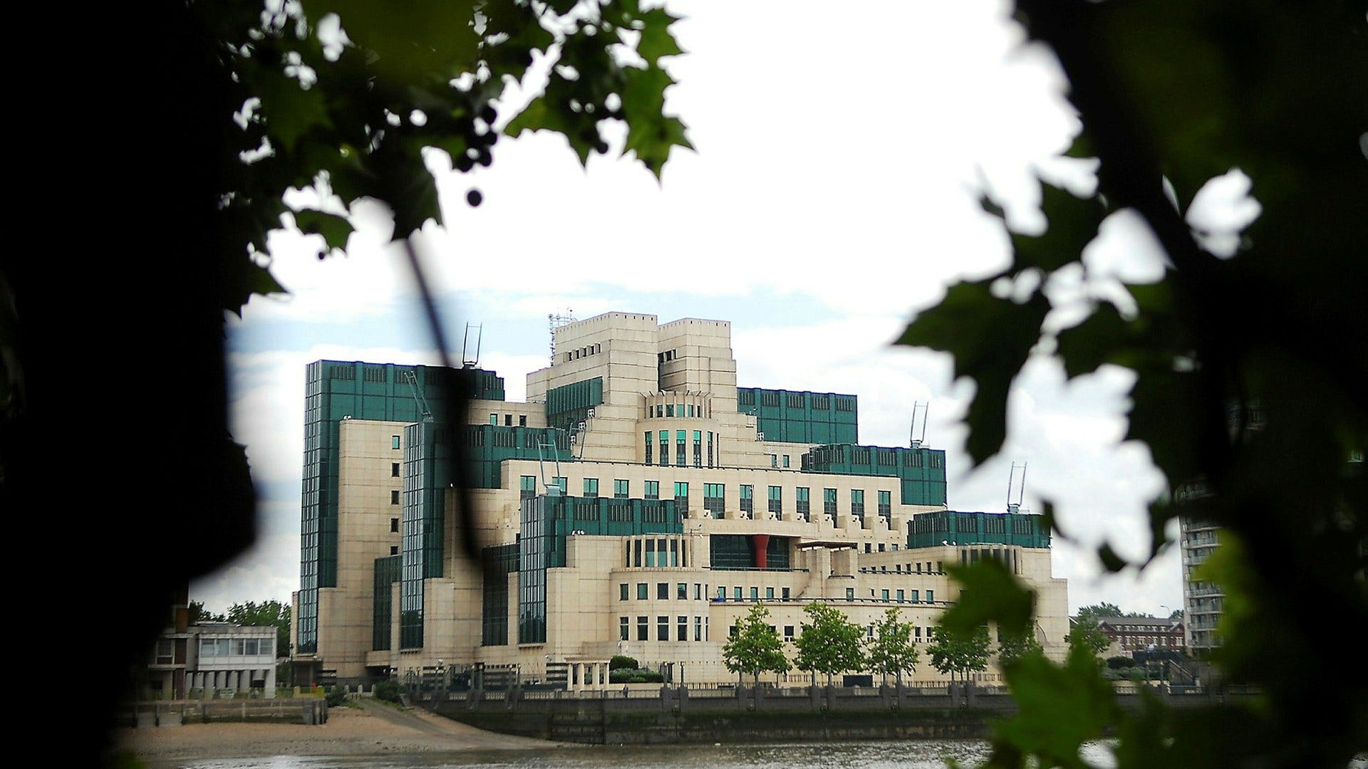 Huvudkontoret för den brittiska underrättelseorganisationen MI6.