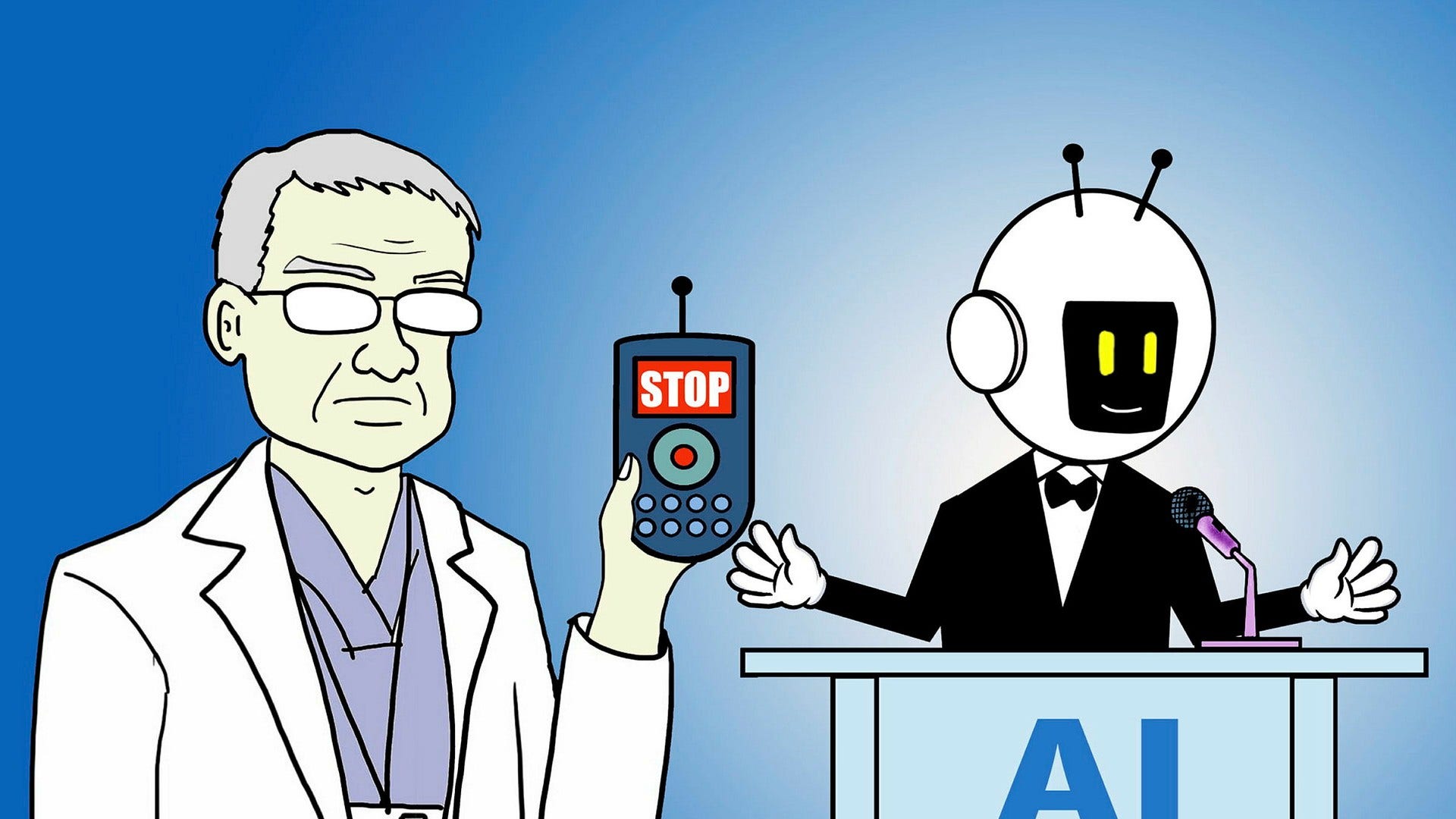 Debatt om artificiell intelligens pågår vid Stanford University.