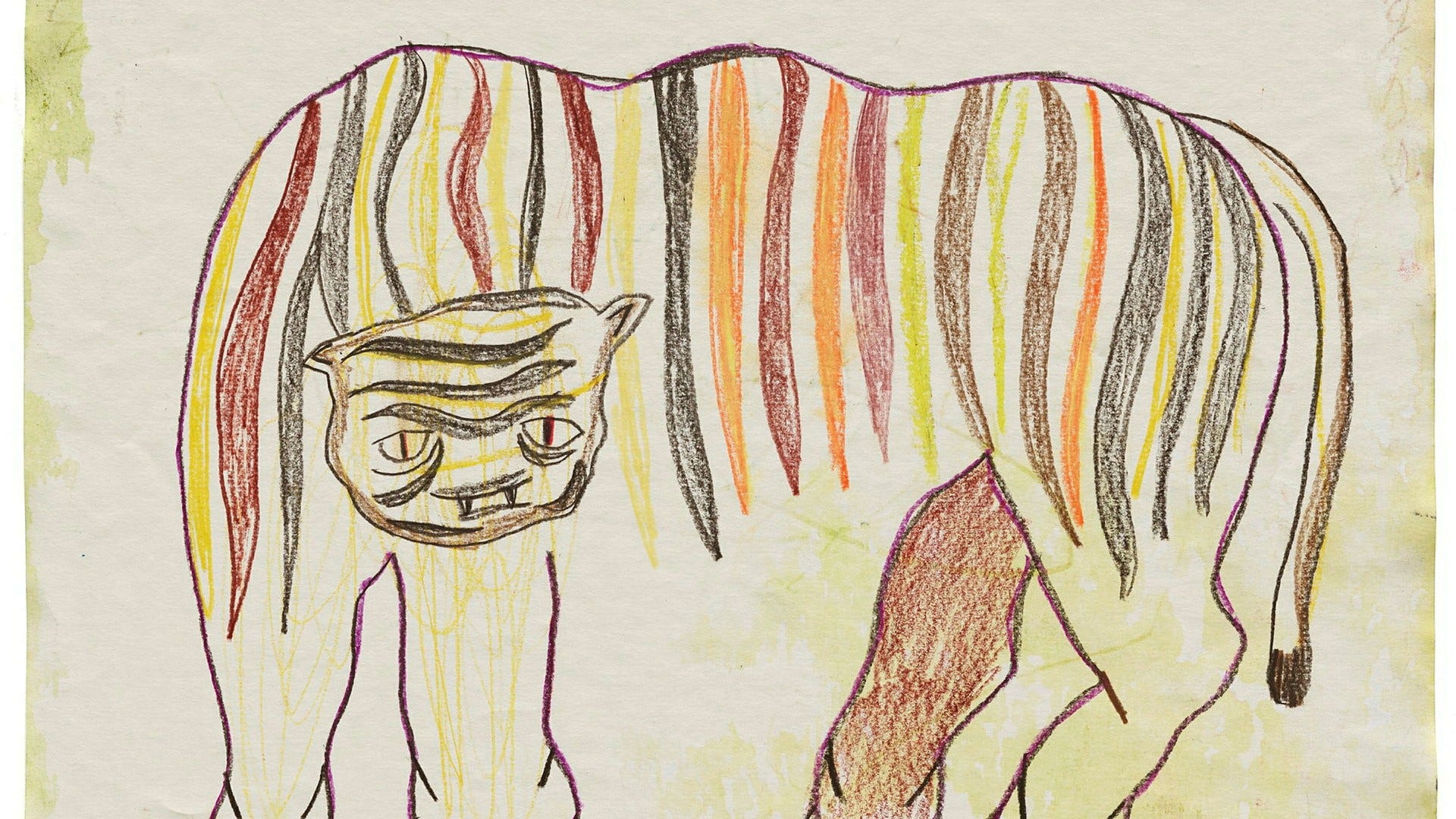 Tal R, ”Tiger”, 2022.