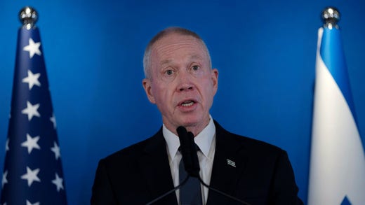 Israels försvarsminister Yoav Gallant.