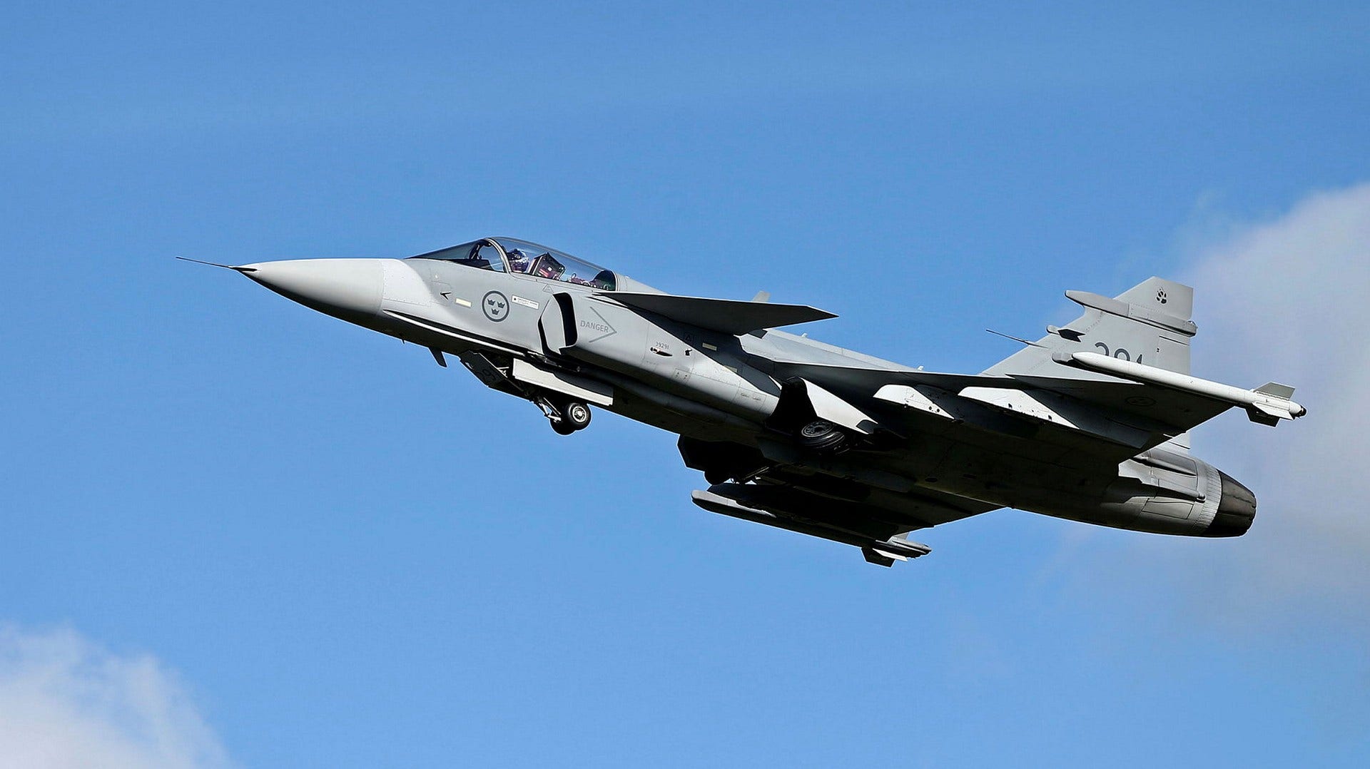 Jas Gripen finns på den ukrainska önskelistan.