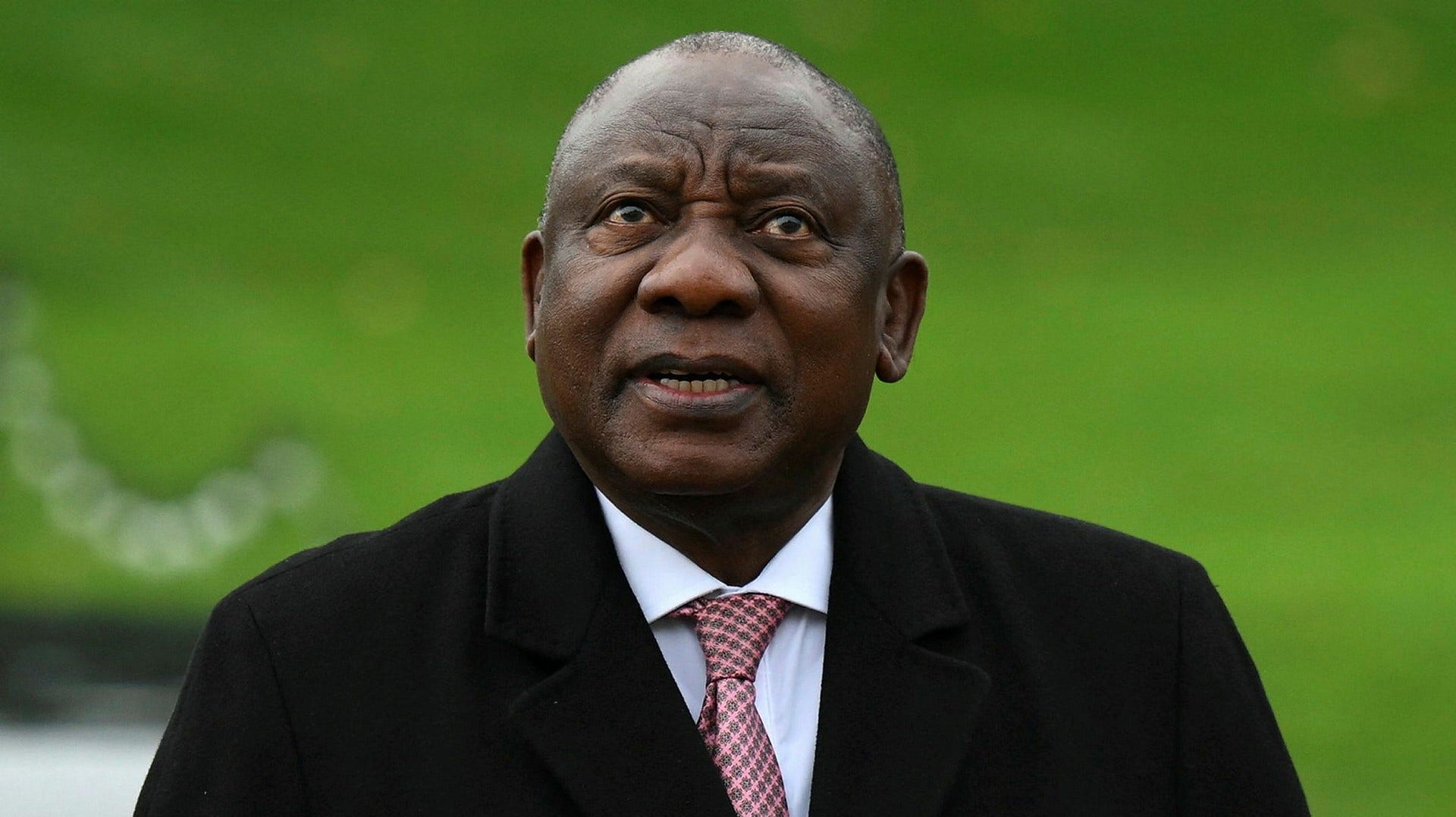 Sydafrikas president Cyril Ramaphosa, fotograferad i London under ett statsbesök.