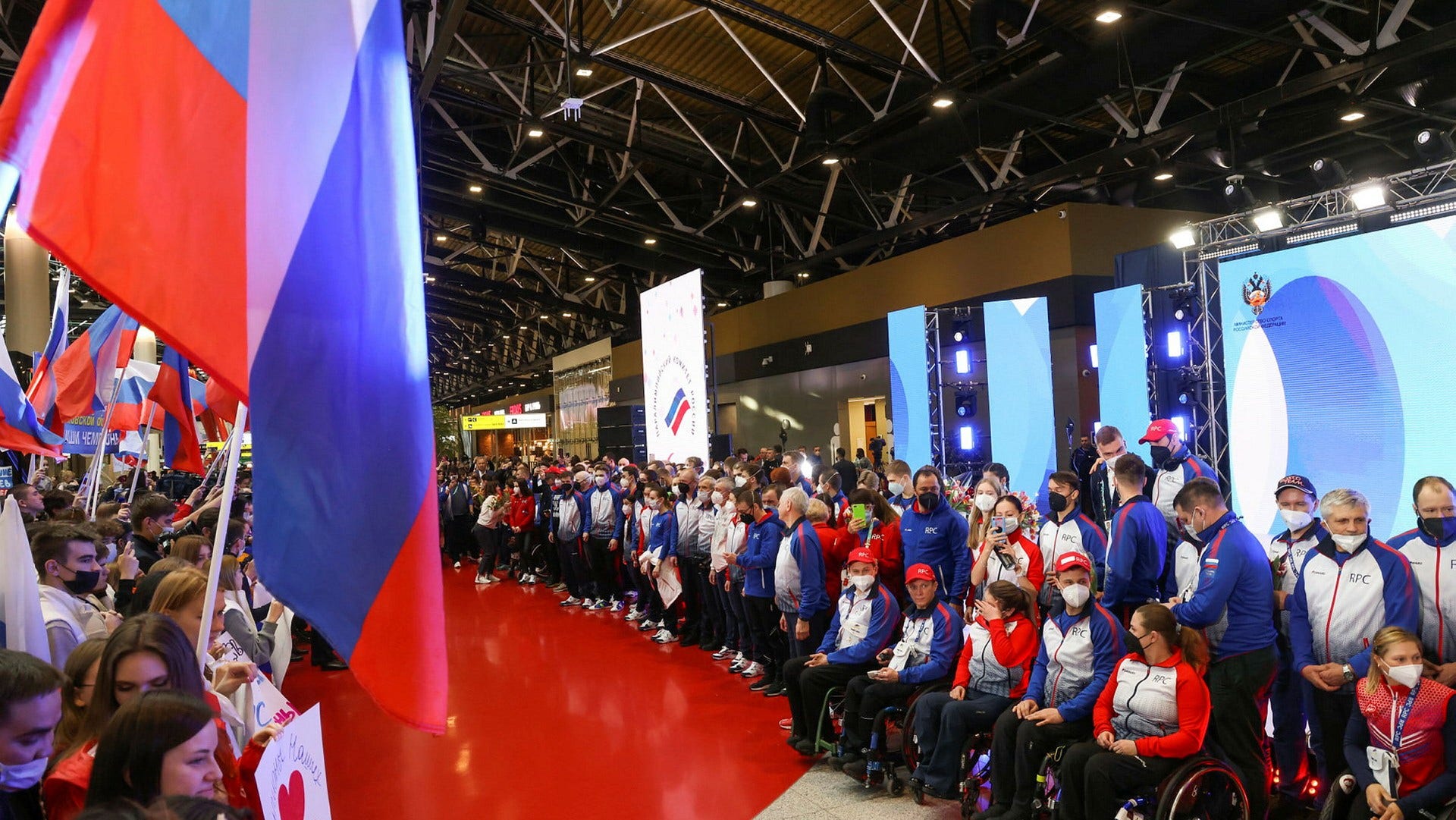 Rysslands paralympiska kommitté kan uteslutas ur den internationella paralympiska kommittén.