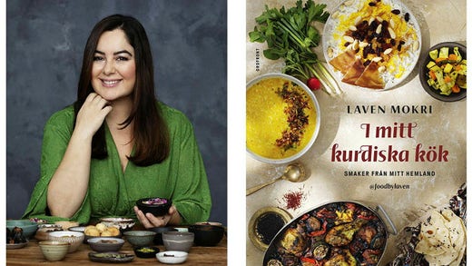 Laven Mokri är uppväxt i Linköping, dit hennes kurdiska föräldrar flydde för att undkomma hot och förtryck. På sitt instagramkonto @foodbylaven vill hon bevara och sprida recept från sin kultur. Kokboken ”I mitt kurdiska kök” handlar om matkulturen i Kurdistan och hur den levt vidare genom år av ockupationer och konflikter, men är också ett sätt att föra alla underbara dofter och smaker vidare. Boken ges ut av Ordfront förlag våren 2023. Ulrika Pousette tog bilderna.