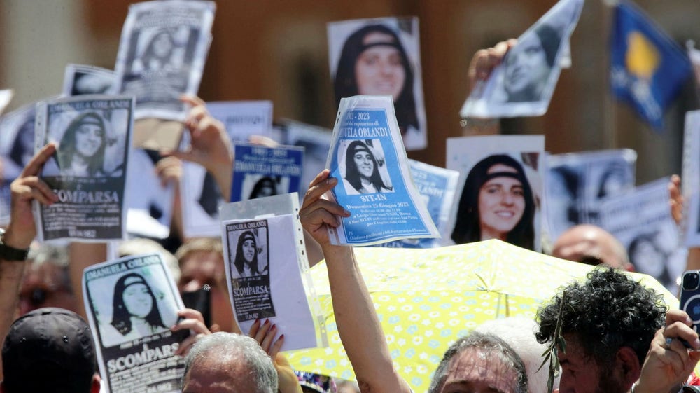 Vatikanen pekar ut död släkting i försvinnandet av tonåring