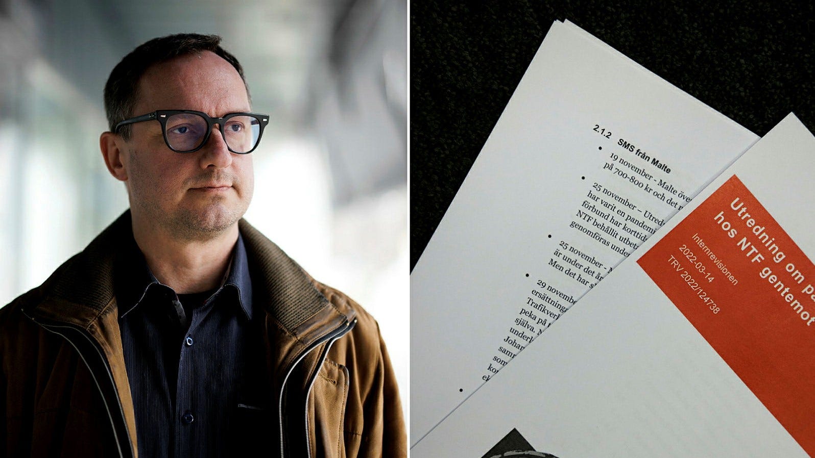 Visselblåsaren Malte Burwick larmade om ekonomiska oegentligheter med bidrag hos trafikföreningen NTF.