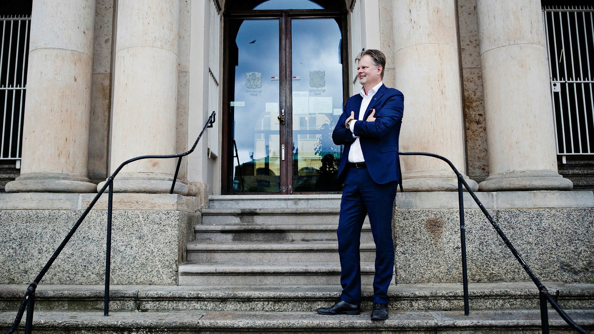 Kommunstyrelsens ordförande i Göteborg, Axel Josefson (M).