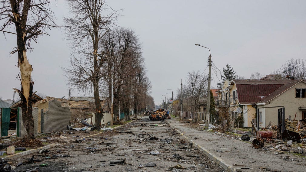 Città di Butga in Ucraina.