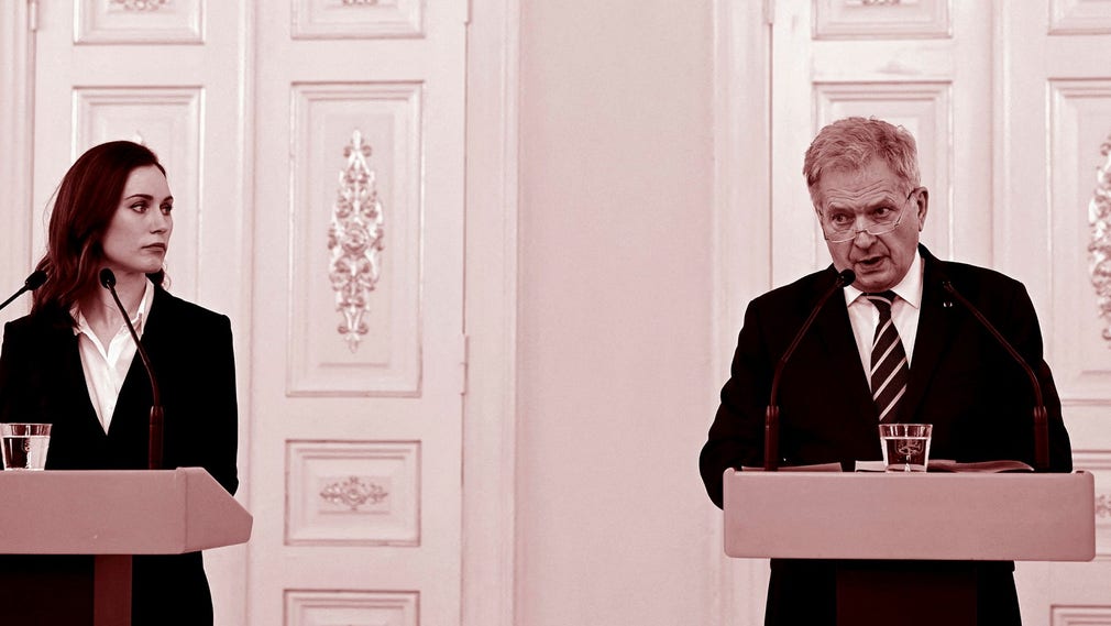 Finlands president Sauli Niinistö och statsminister Sanna Marin har imponerat.