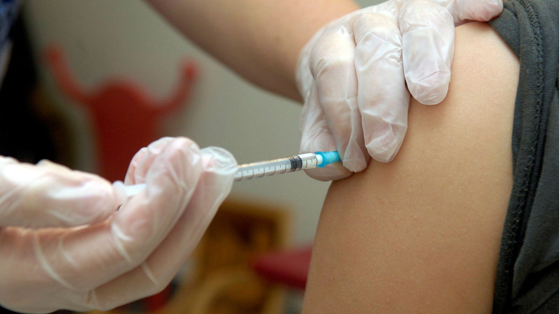 Vaccinering mot svininfluensan.