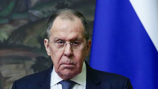 Il ministro degli Esteri russo Sergei Lavrov.