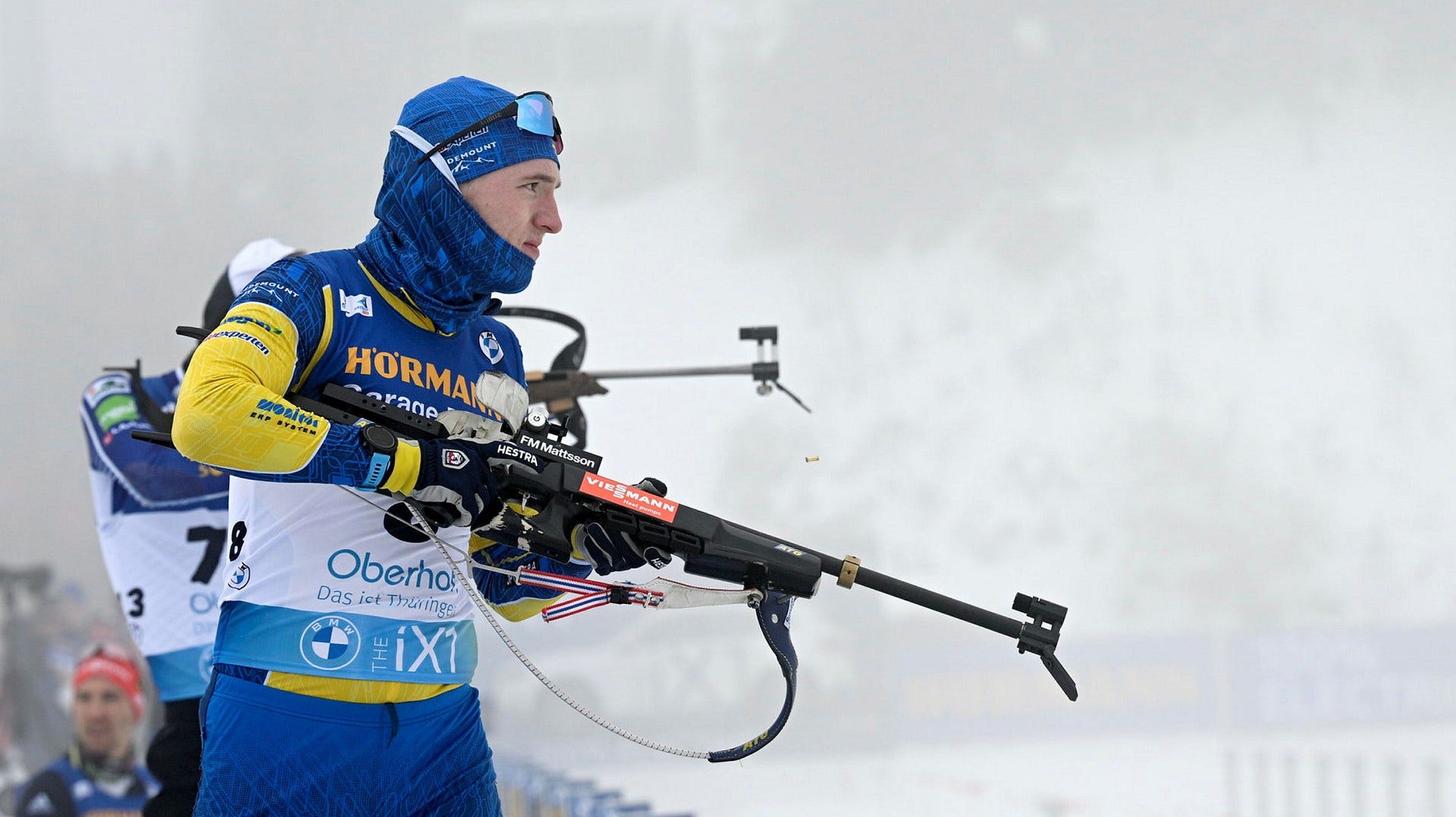 Sebastian Samuelsson och svenskarna missade VM-medalj i ett dimmigt Oberhof.