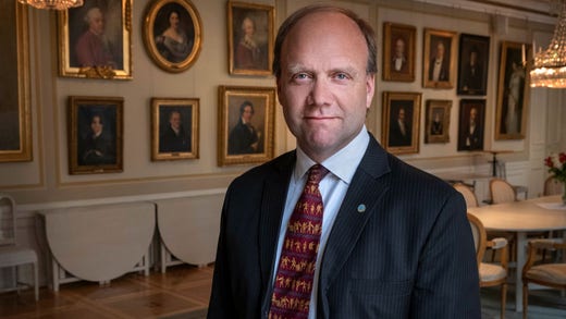 Fredrik Wetterqvist, ständig sekreterare Kungl. Musikaliska Akademien.