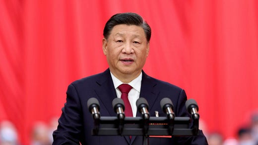 Kinas ledare Xi Jinping.