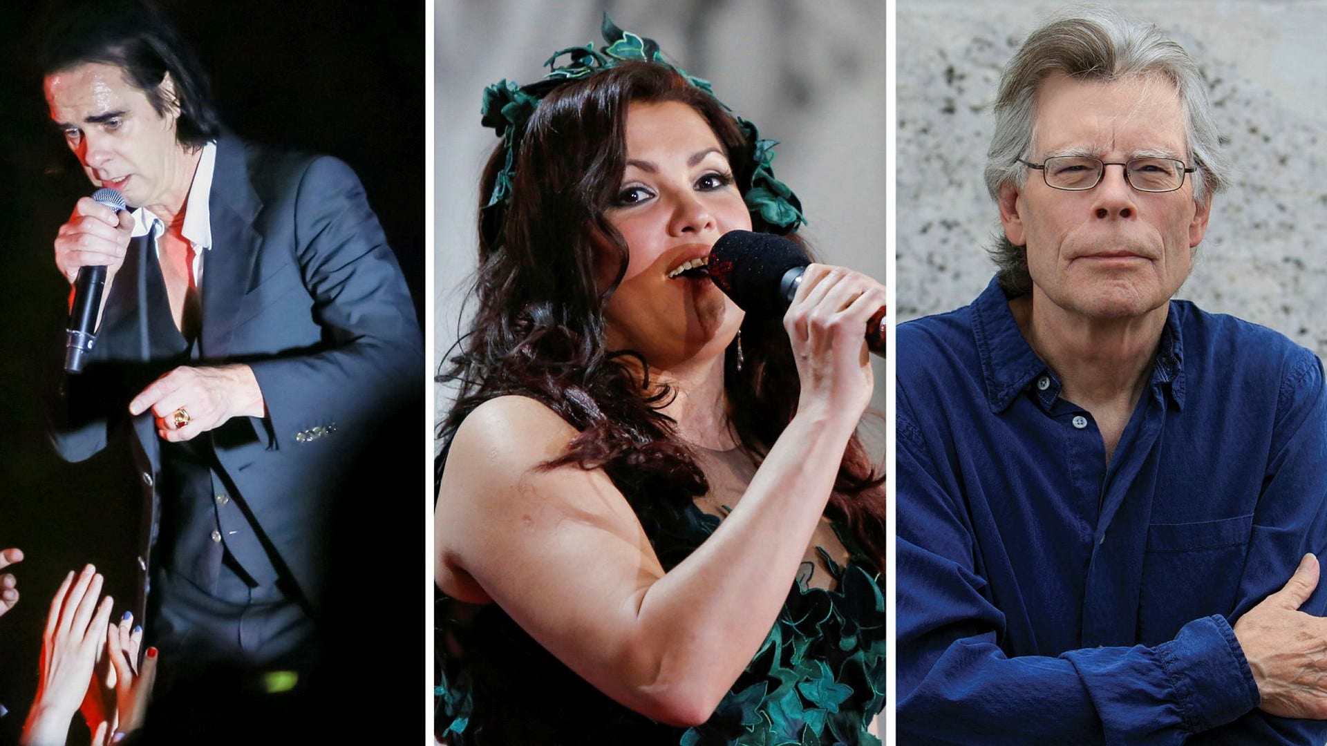 Nick Cave, Anna Netrebko och Stephen King.