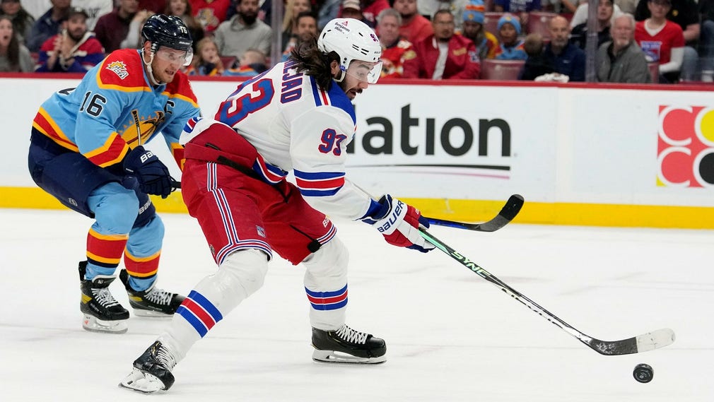 Det blev en fin start på hockeyåret 2023 för svensken Mika Zibanejad