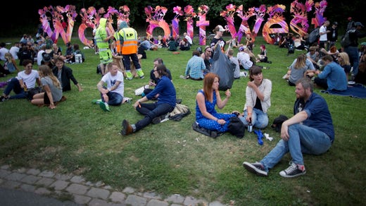 Musikfestivalen Way Out West i Slottsskogen i Göteborg.