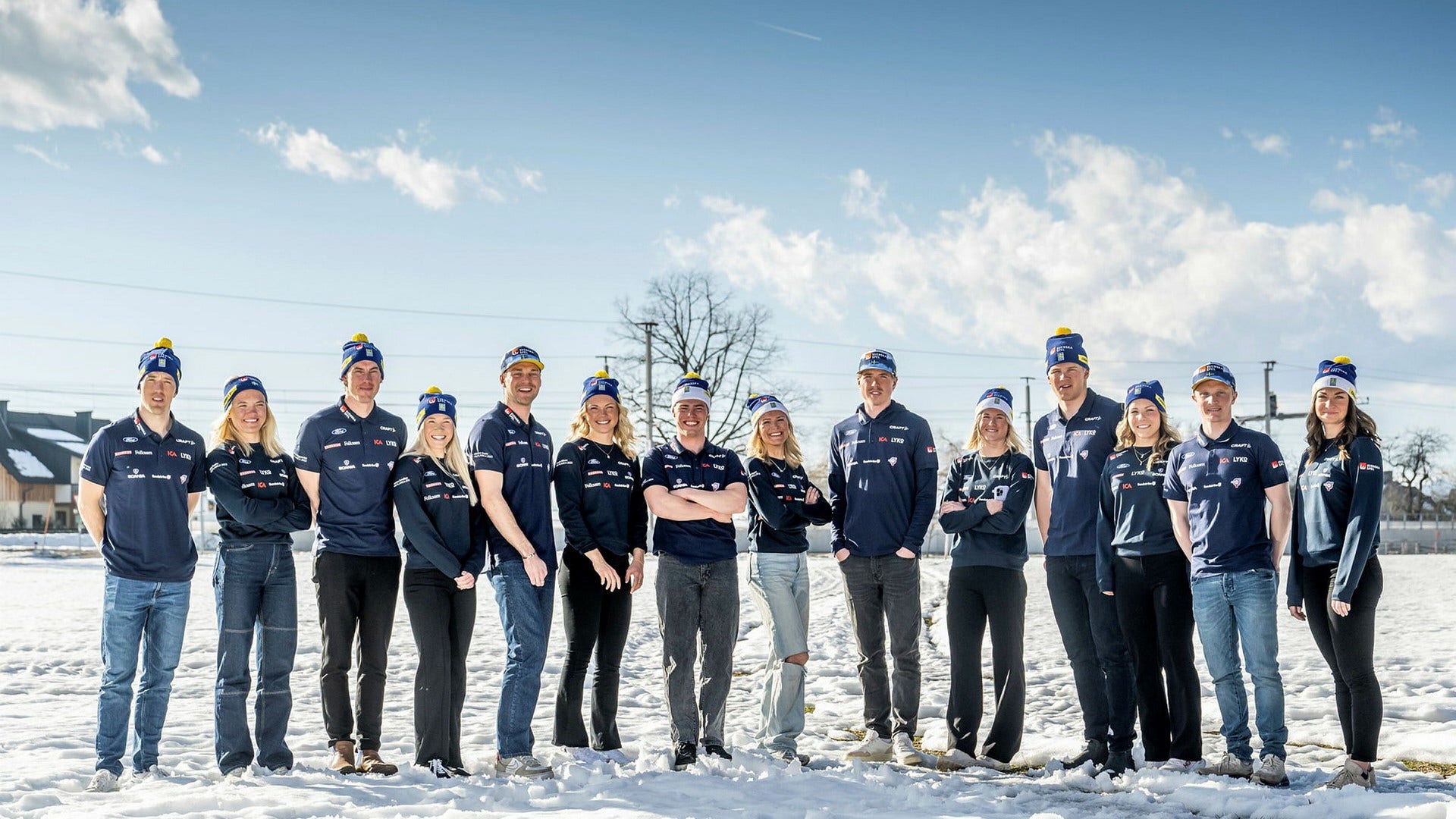 Längdlandslaget är på plats i VM-orten Planica.