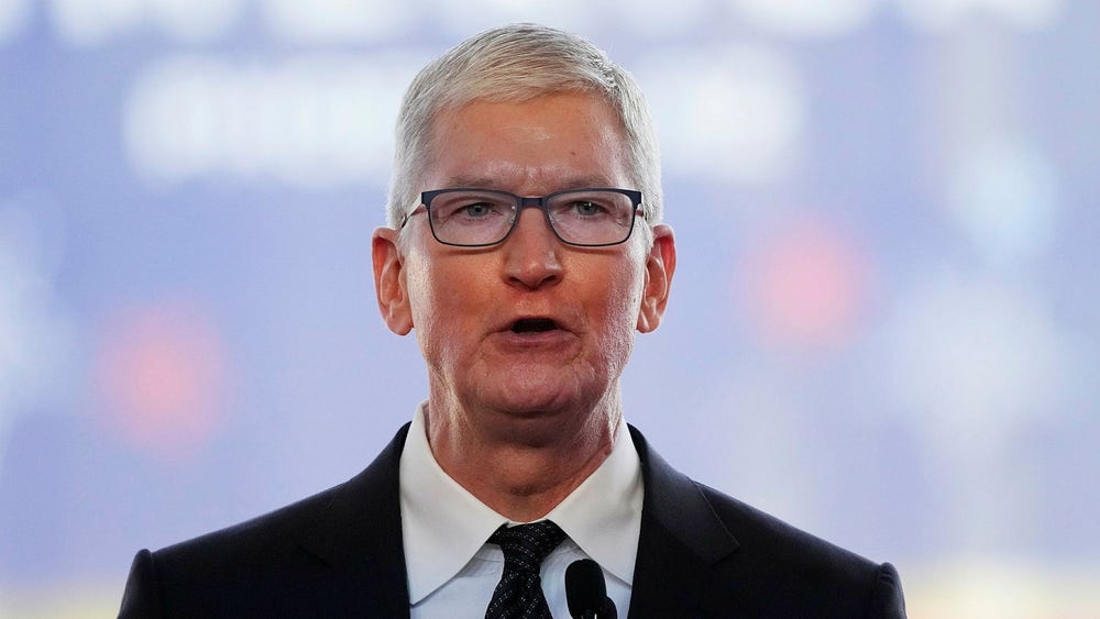 Apples vd fick sänka lönen med 40 procent