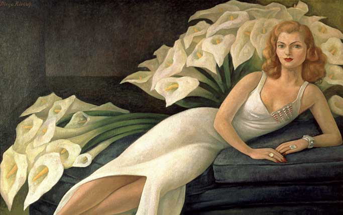 Diegor Rovera, ”Porträtt av Natasha Gelman” 1943.